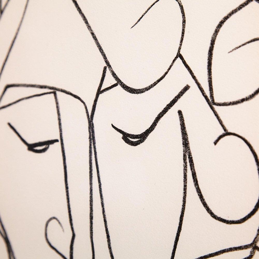 Françoise Gilot, Portraits of a Woman, 1951, Limited Editon Framed Lithography im Angebot 6