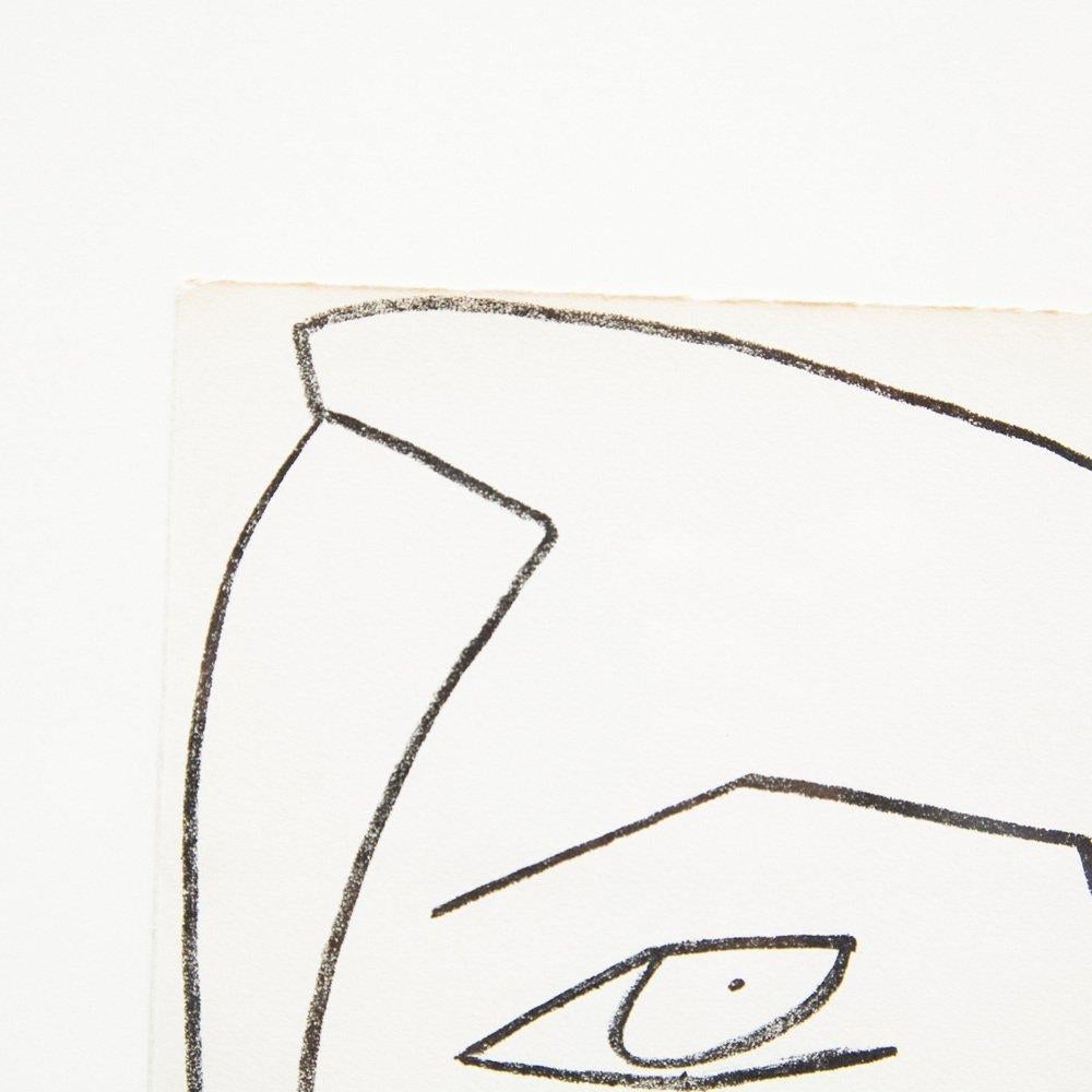 Françoise Gilot, Portraits of a Woman, 1951, Limited Editon Framed Lithography For Sale 6