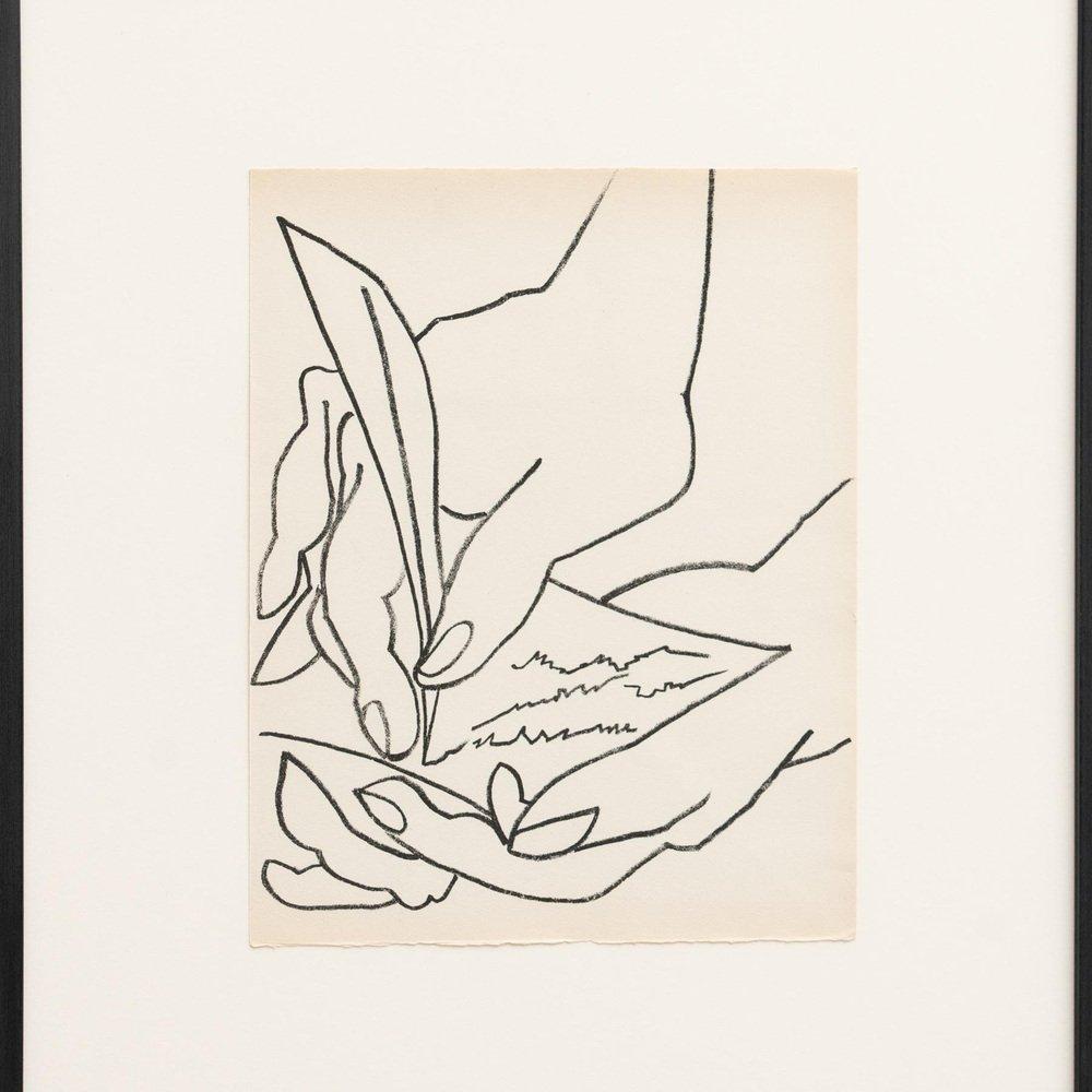 Françoise Gilot, Portraits of a Woman, 1951, Limited Editon Framed Lithography For Sale 7