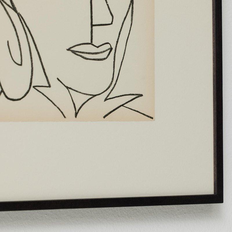 Françoise Gilot, Portraits of a Woman, 1951, Limited Editon Framed Lithography For Sale 8