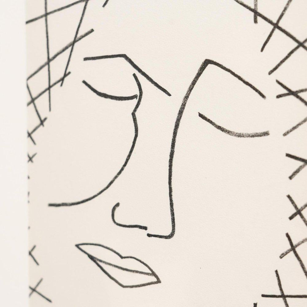 Françoise Gilot, Portraits of a Woman, 1951, Limited Editon Framed Lithography For Sale 8