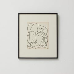 Françoise Gilot, Portraits of a Woman, 1951, Limited Editon Framed Lithography