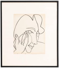 Françoise Gilot, Portraits of a Woman, 1951, Limited Editon Framed Lithography