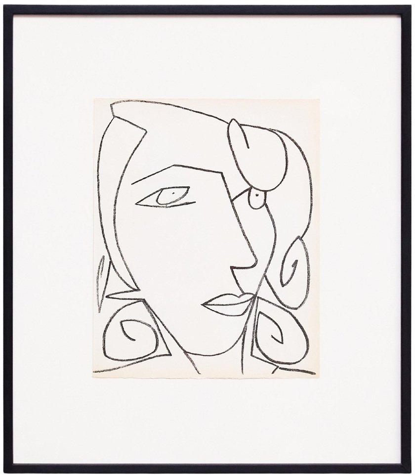 Françoise Gilot, Portraits of a Woman, 1951, Limited Editon Framed Lithography