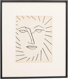 Françoise Gilot, Portraits of a Woman, 1951, Limited Editon Framed Lithography