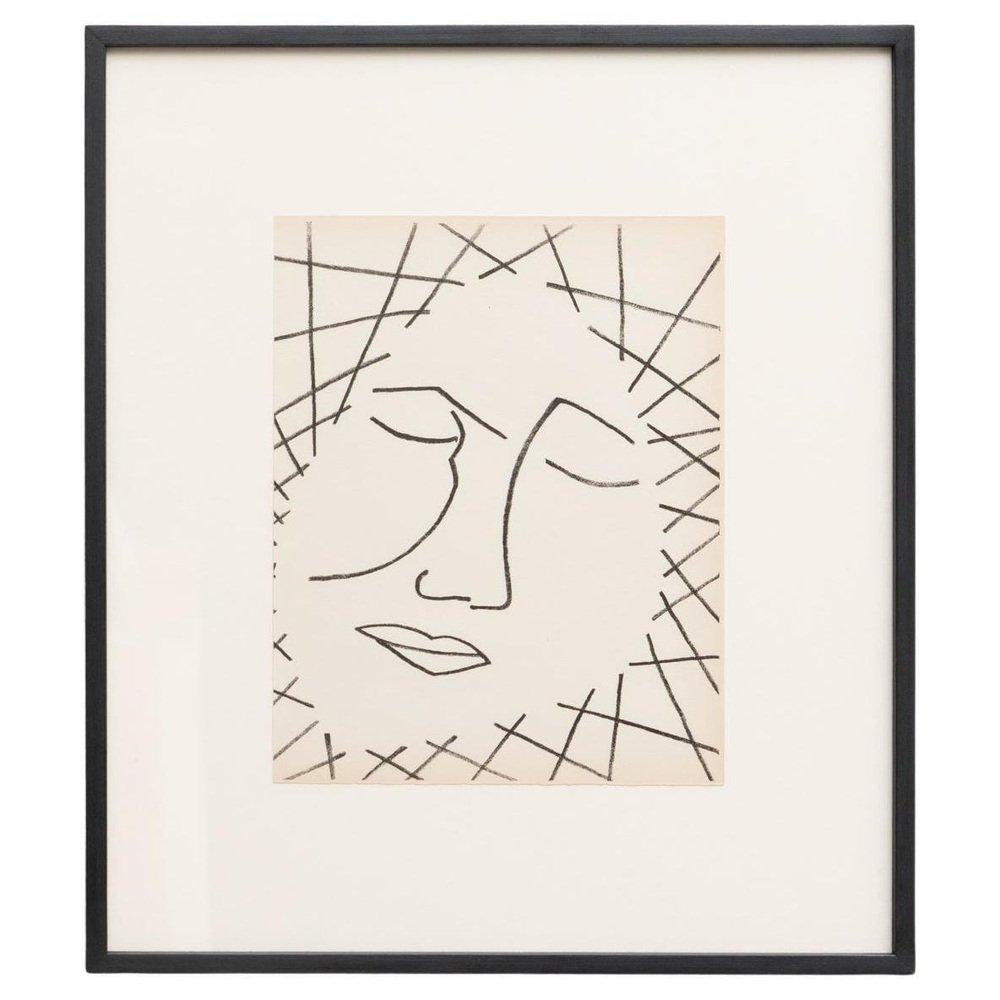 Françoise Gilot, Portraits of a Woman, 1951, Limited Editon Framed Lithography
