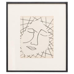 Françoise Gilot, Portraits of a Woman, 1951, Limited Editon Framed Lithography