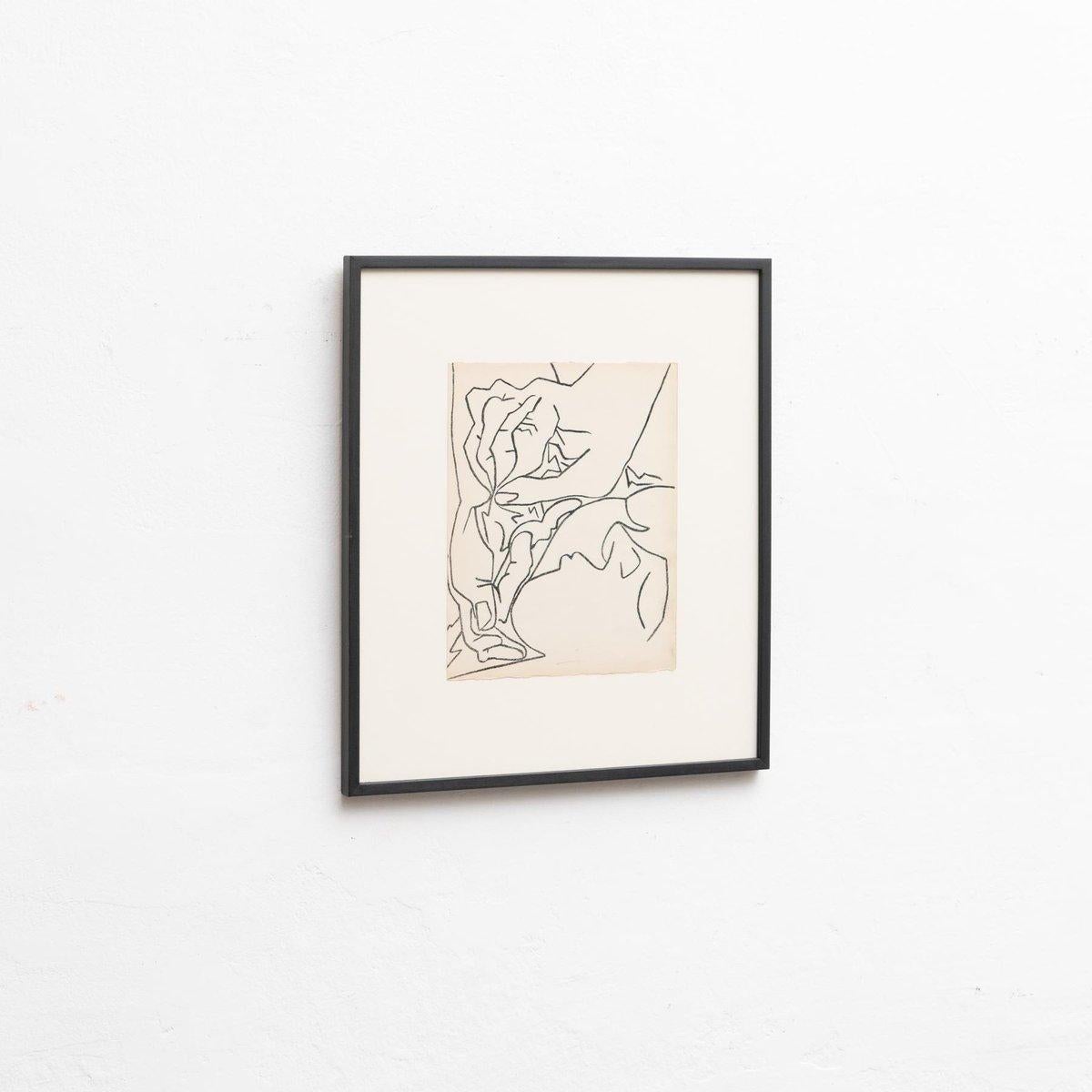 Françoise Gilot, Portraits of a Woman, 1951, Lithograph For Sale 2