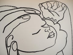 Maternity, 1951 - Lithographie originale de Mourlot