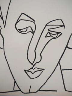 Portrait of a Man in Love, 1951 - Original lithograph