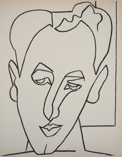 Portrait of a Man in Love, 1951 - Original lithograph