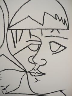 The Reading, 1951 – Original-Lithographie von Mourlot
