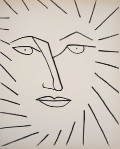 La femme solaire, 1951 - Lithographie originale