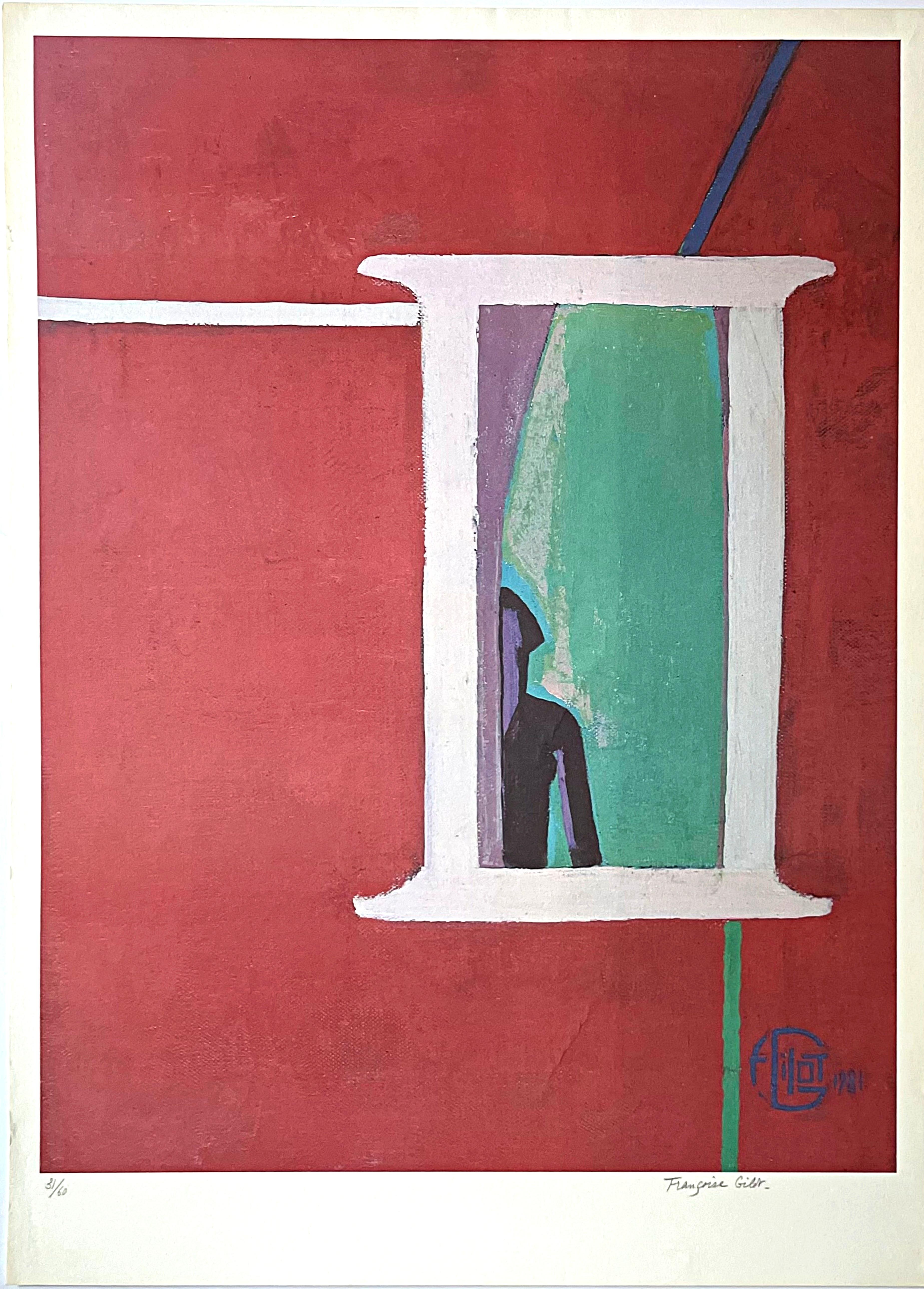 Françoise Gilot
Fenêtre sur une autre dimension, 1981
Lithographie sur papier Johannot moulé d'Arches
Signée et numérotée au crayon graphite ; porte également le monogramme de l'artiste avec la date, édition de 60 exemplaires.
Non encadré
27,25