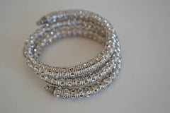 Francoise Montague Cristallo Chiaro  Bracciale avvolgente