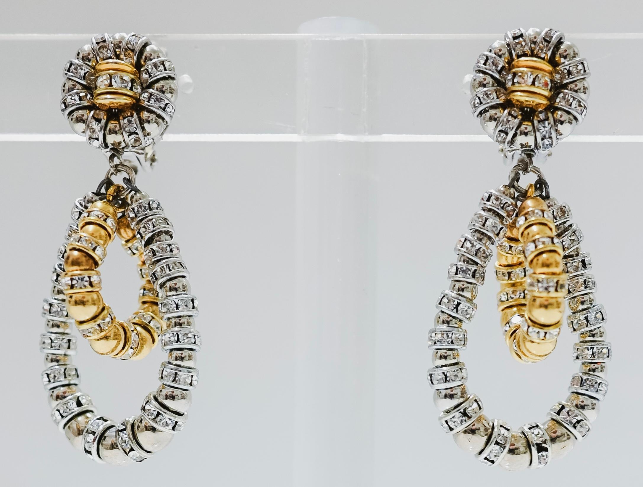 Francoise Montague Cristal transparente  Pulsera envolvente en venta 2