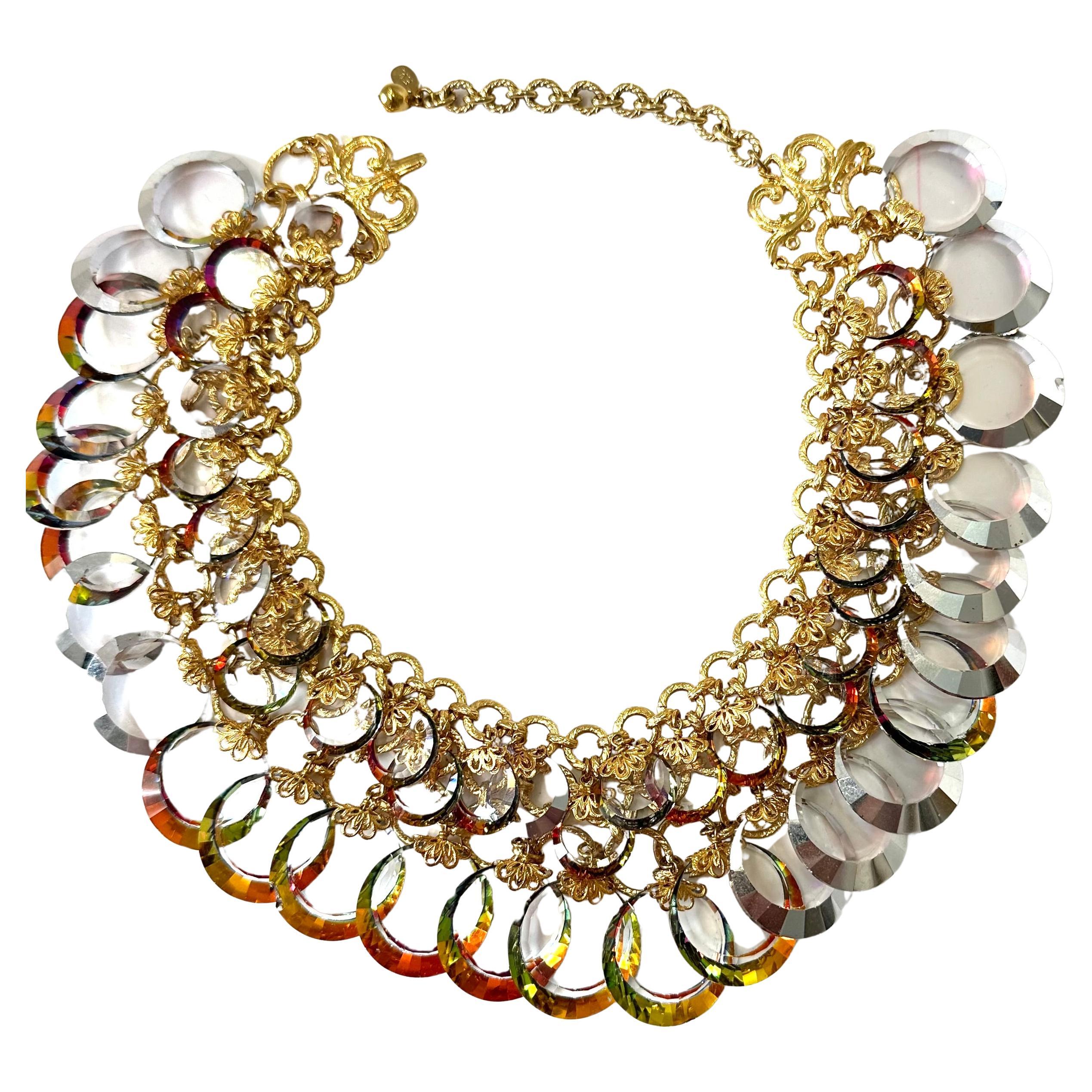 Schillernde Crillon-Halskette von Francoise Montague
