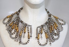 Statement-Halskette aus Memorydraht von Francoise Montague