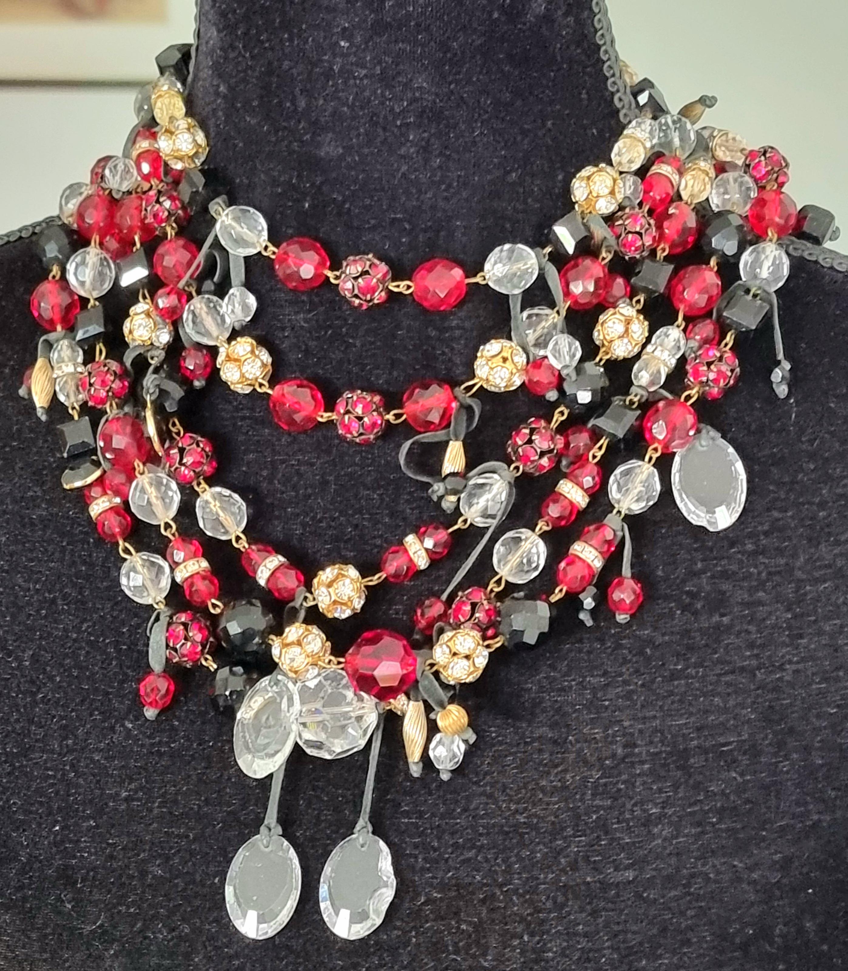 Françoise MONTAGUE Paris, Magnifique collier ancien massif, vintage des années 60 Pour femmes en vente
