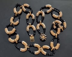 Françoise MONTAGUE Paris, Magnificent old NECKLACE, vintage from the 50s