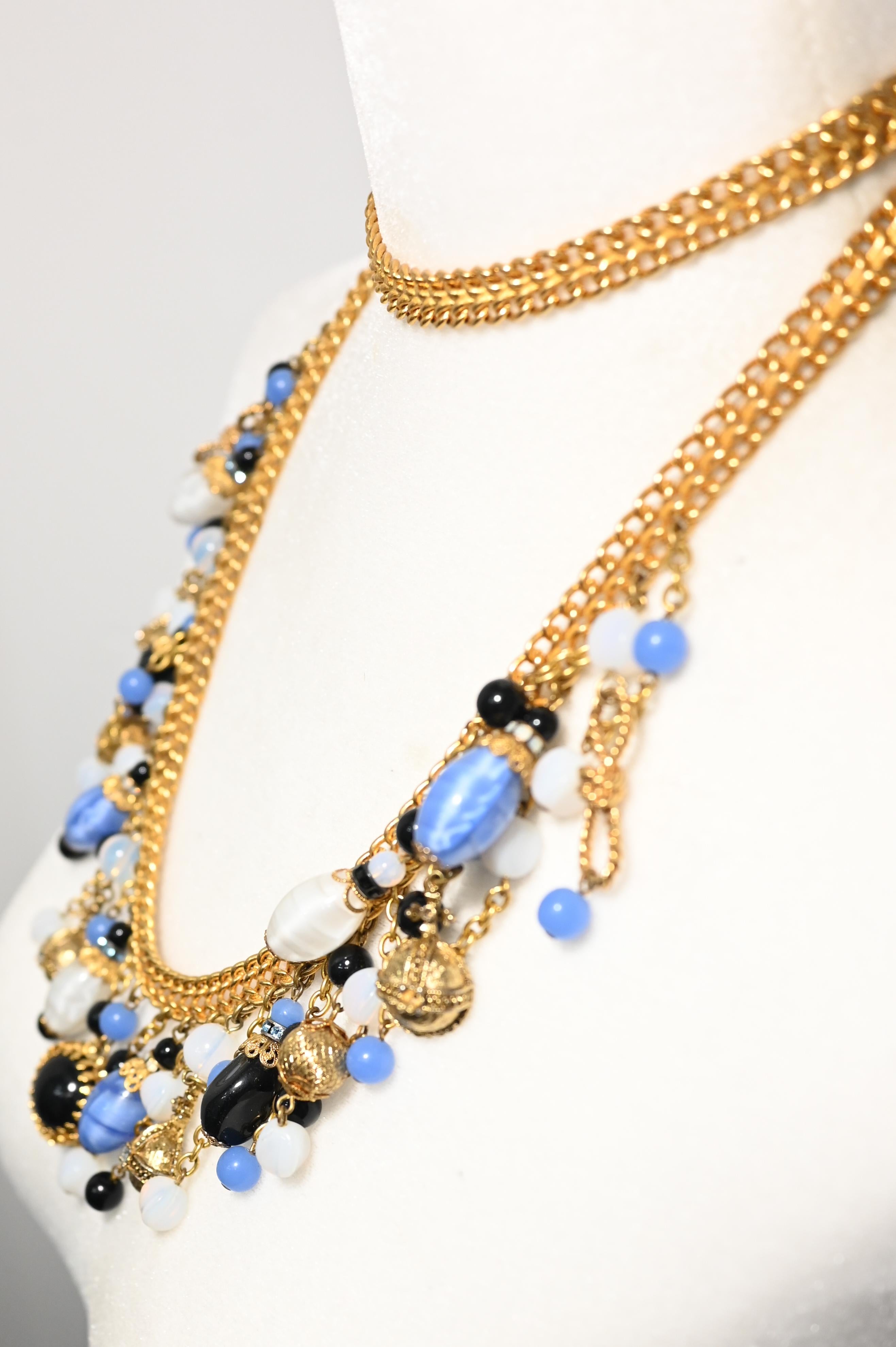 Francoise Montague Replique Charm Necklace In New Condition For Sale In Virginia Beach, VA