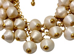 Francoise Montague Spun Cotton Pearl Choker