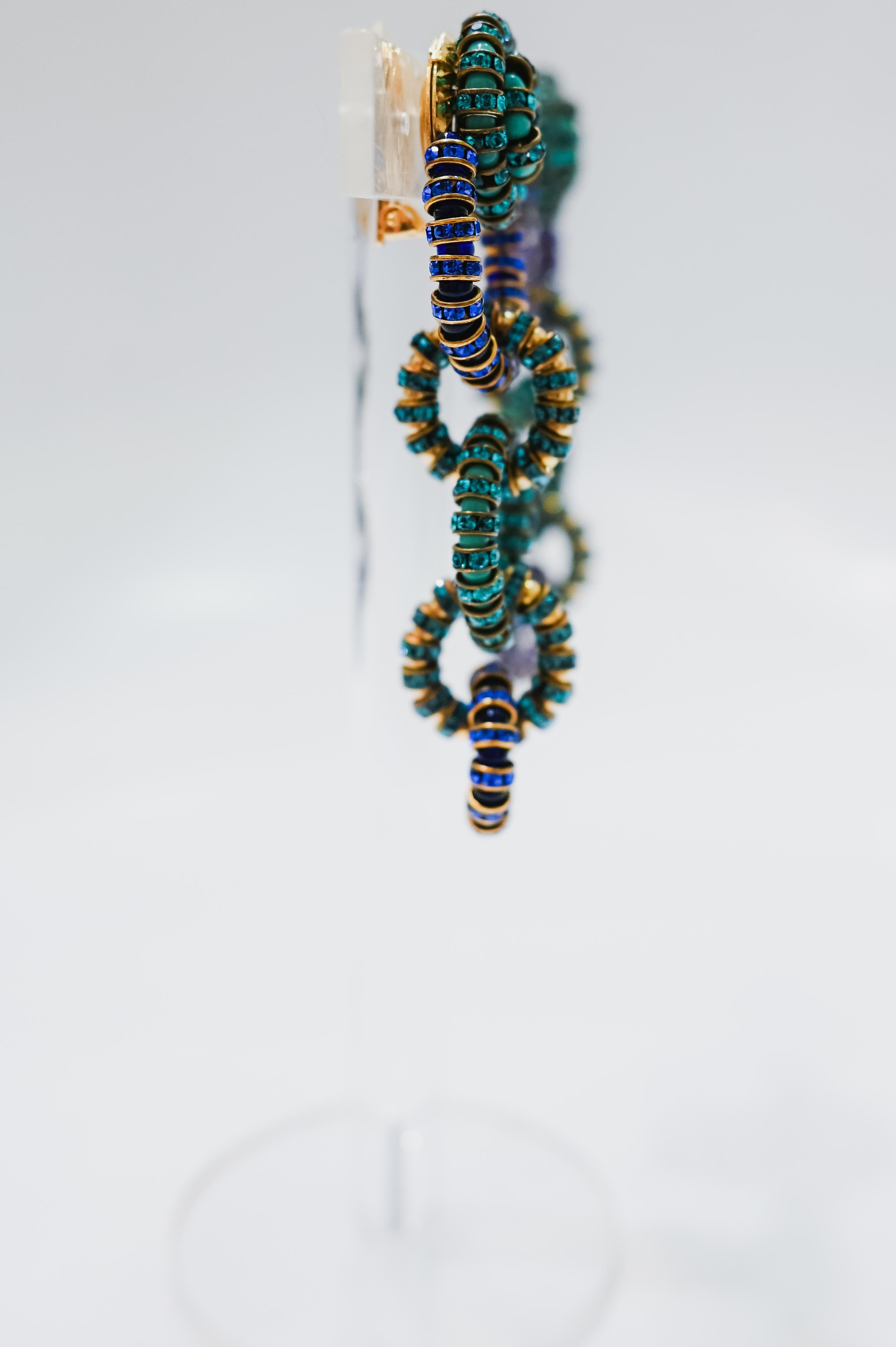Francoise Montague Statement-Clip-Ohrringe im Zustand „Neu“ im Angebot in Virginia Beach, VA
