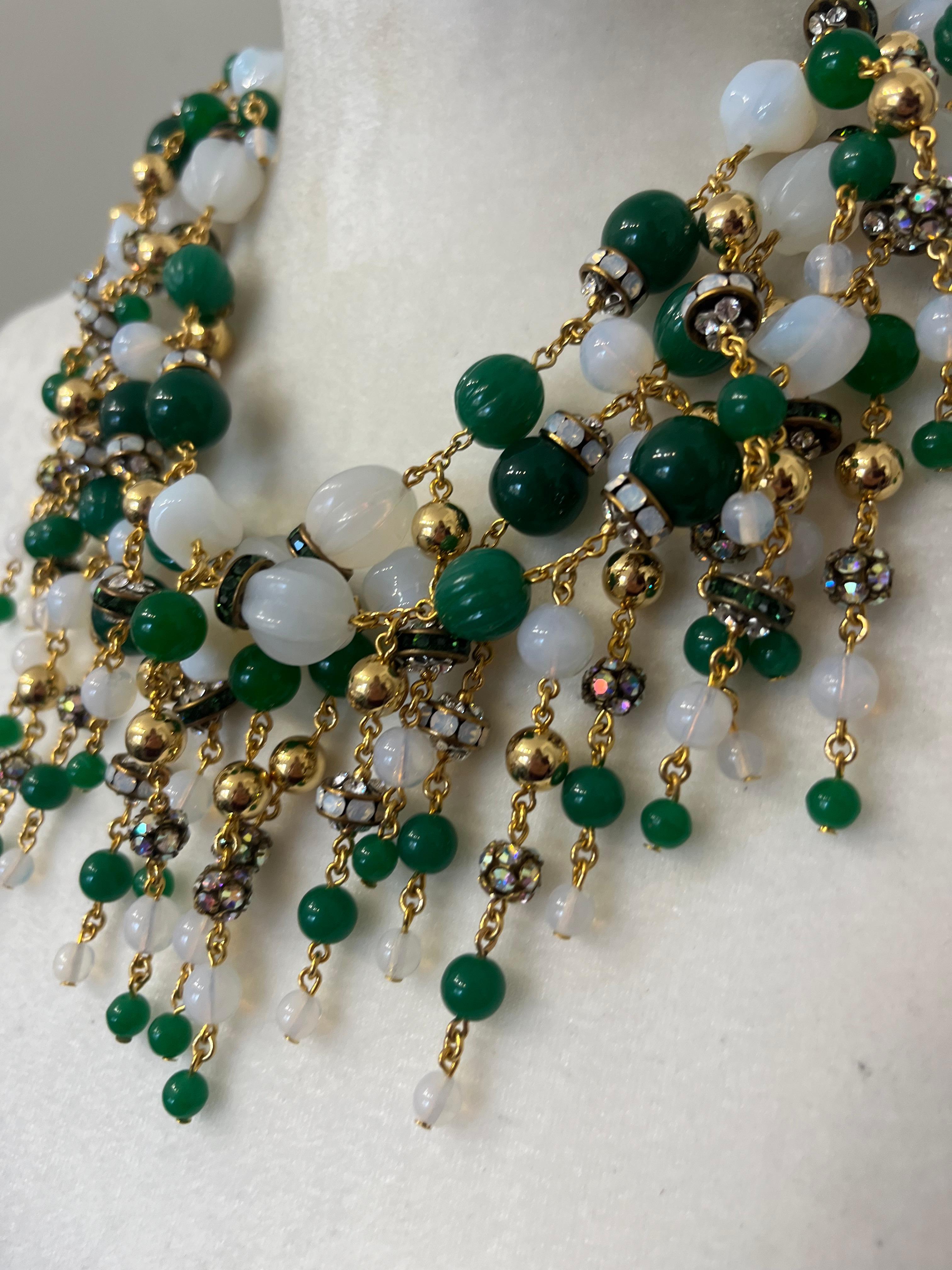 Aesthetic Movement Francoise Montague Twisted Bubbles Choker For Sale