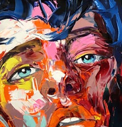 Jerome - 21st Century, Contemporary, Figurative, Oil Painting, Portrait, Pop