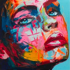 Luz - 21st Century, Contemporary, Figurative, Oil Painting, Portrait, Pop