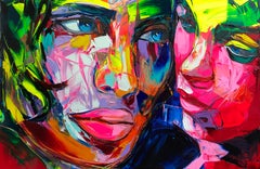 Françoise Nielly - Mediums - 21st Century, Contemporary, Figurative, Oil Painting, Portrait, Pop Mediums - 21st Century, Contemporary, Figurative, Oil Painting, Portrait, Pop