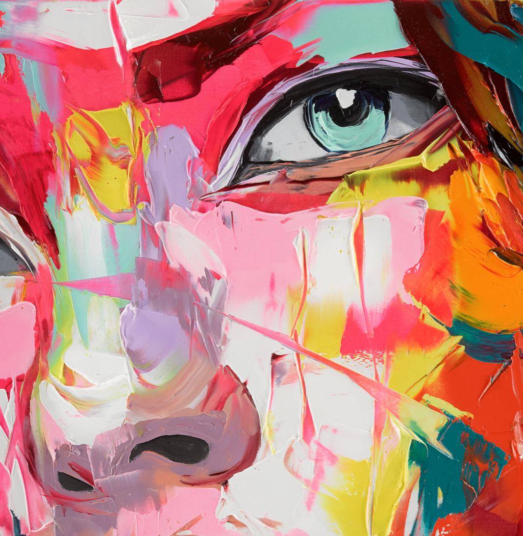 Mila - 21st Century, Contemporary, Figurative, Oil Painting, Portrait, Pop 2