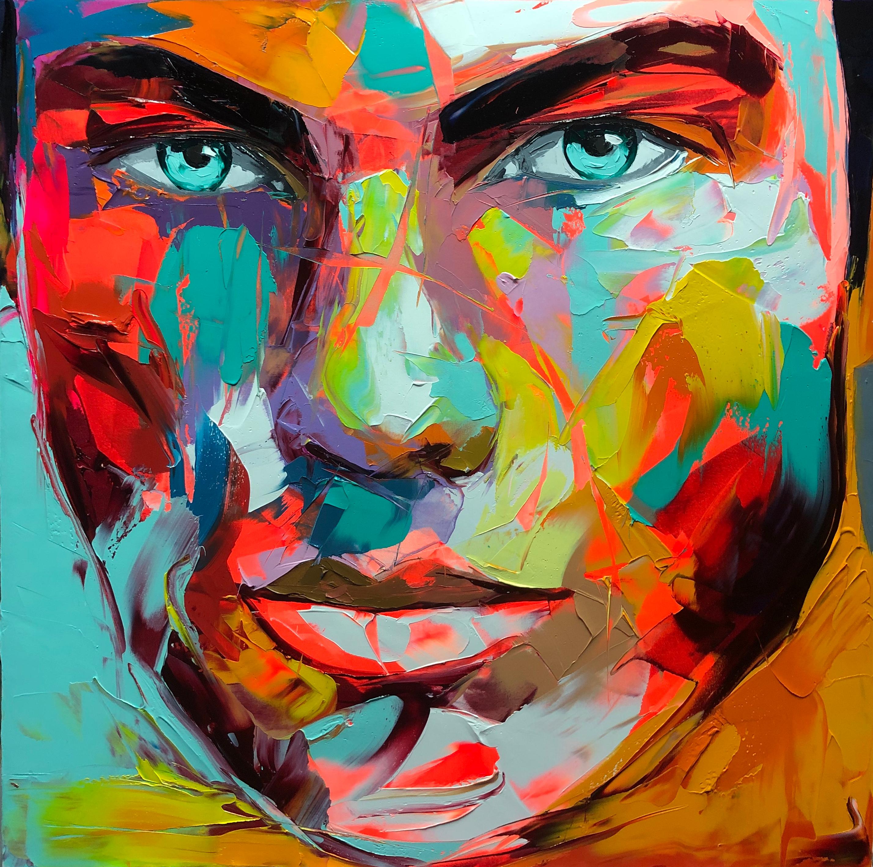 Françoise Nielly Figurative Print - Bryan - 21st Cent, Contemporary, Figurative, Pigment Print, Portrait, Pop