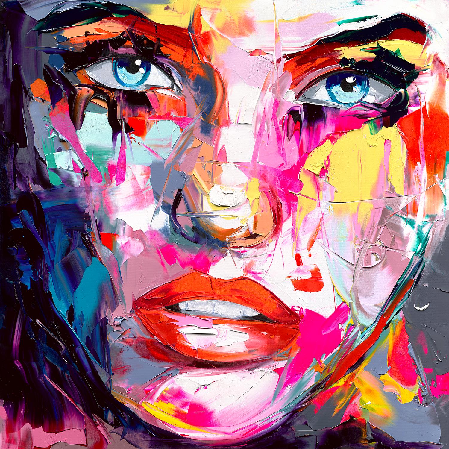 Françoise Nielly Figurative Print - Jutta - 21st Century, Contemporary, Figurative, Pigment Print, Portrait, Pop