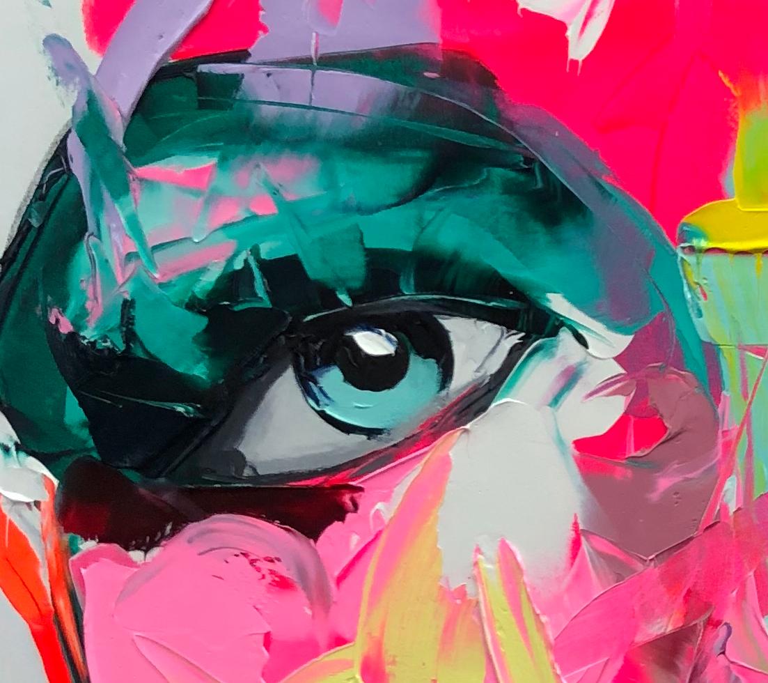 Mirabelle - 21st Cent, Contemporary, Figurative, Pigment Print, Portrait, Pop For Sale 4