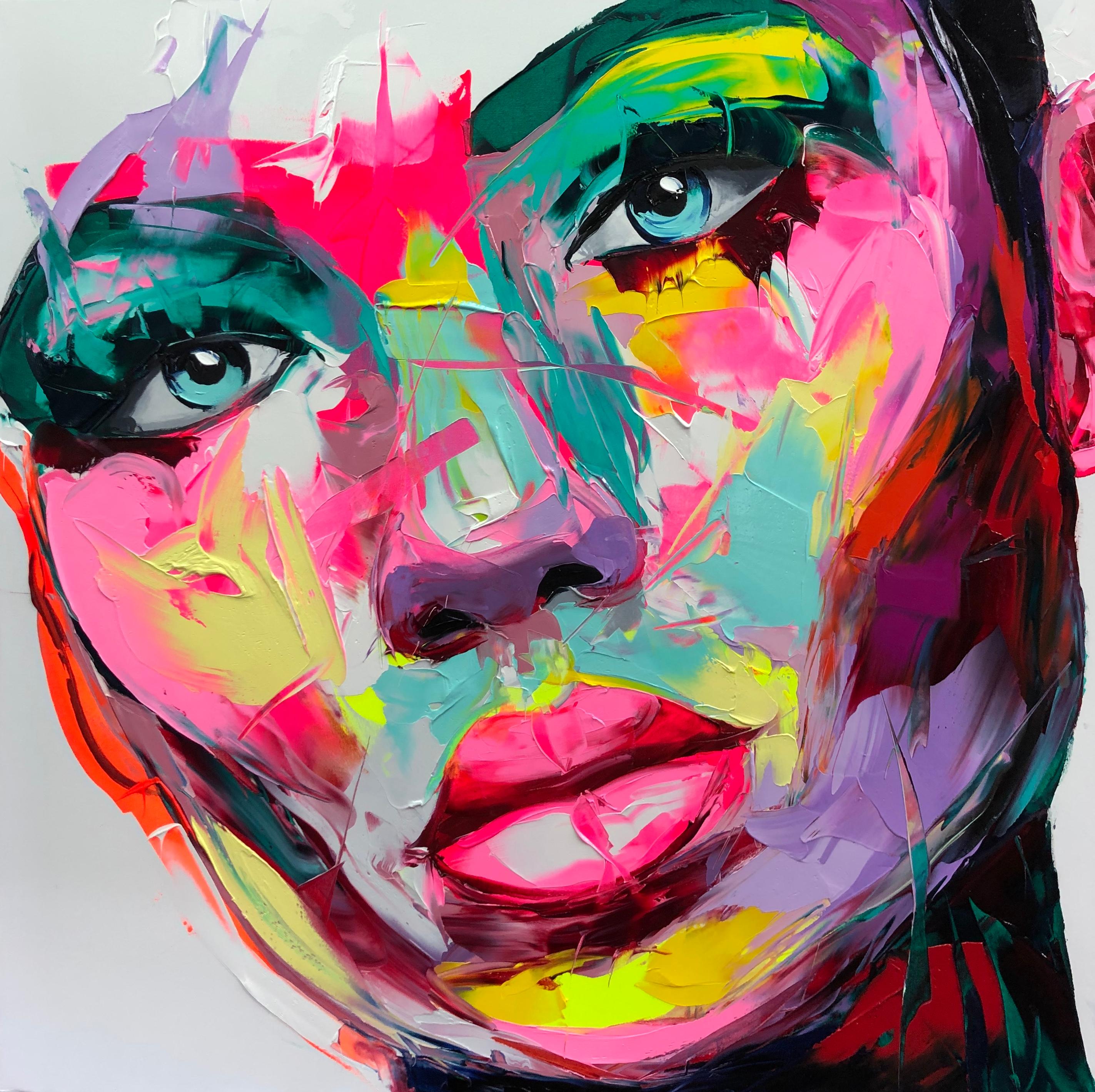 Mirabelle - 21° secolo, Contemporaneo, Figurativo, Stampa a pigmenti, Ritratto, Pop