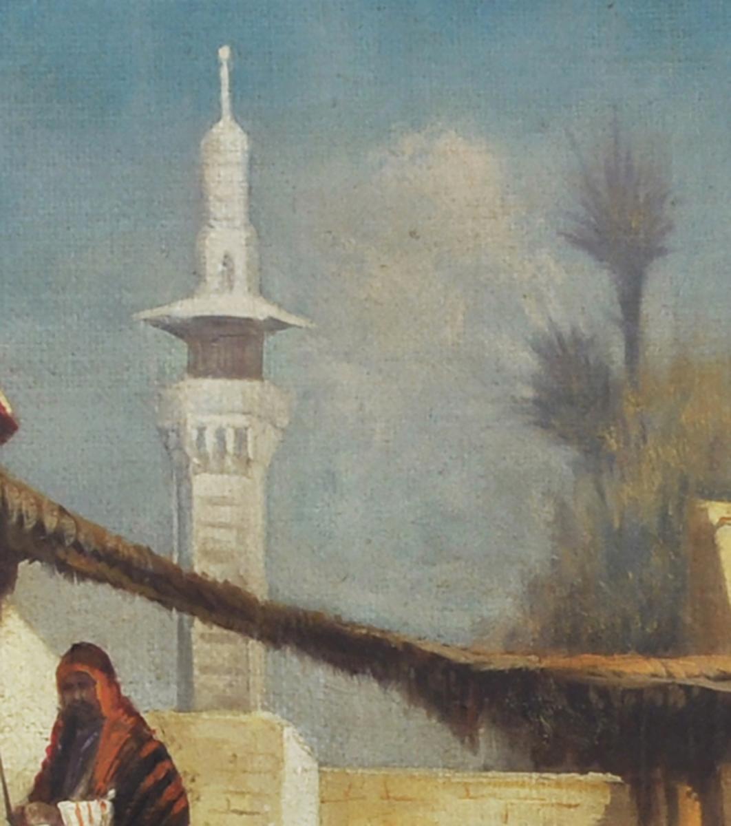 landscape arabian painting
