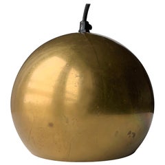 Frandsen Ball Scandinavian Modern Brass Pendant