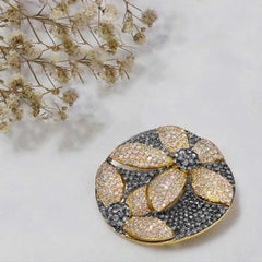 Frangipani Inspired Brooch / Pendant