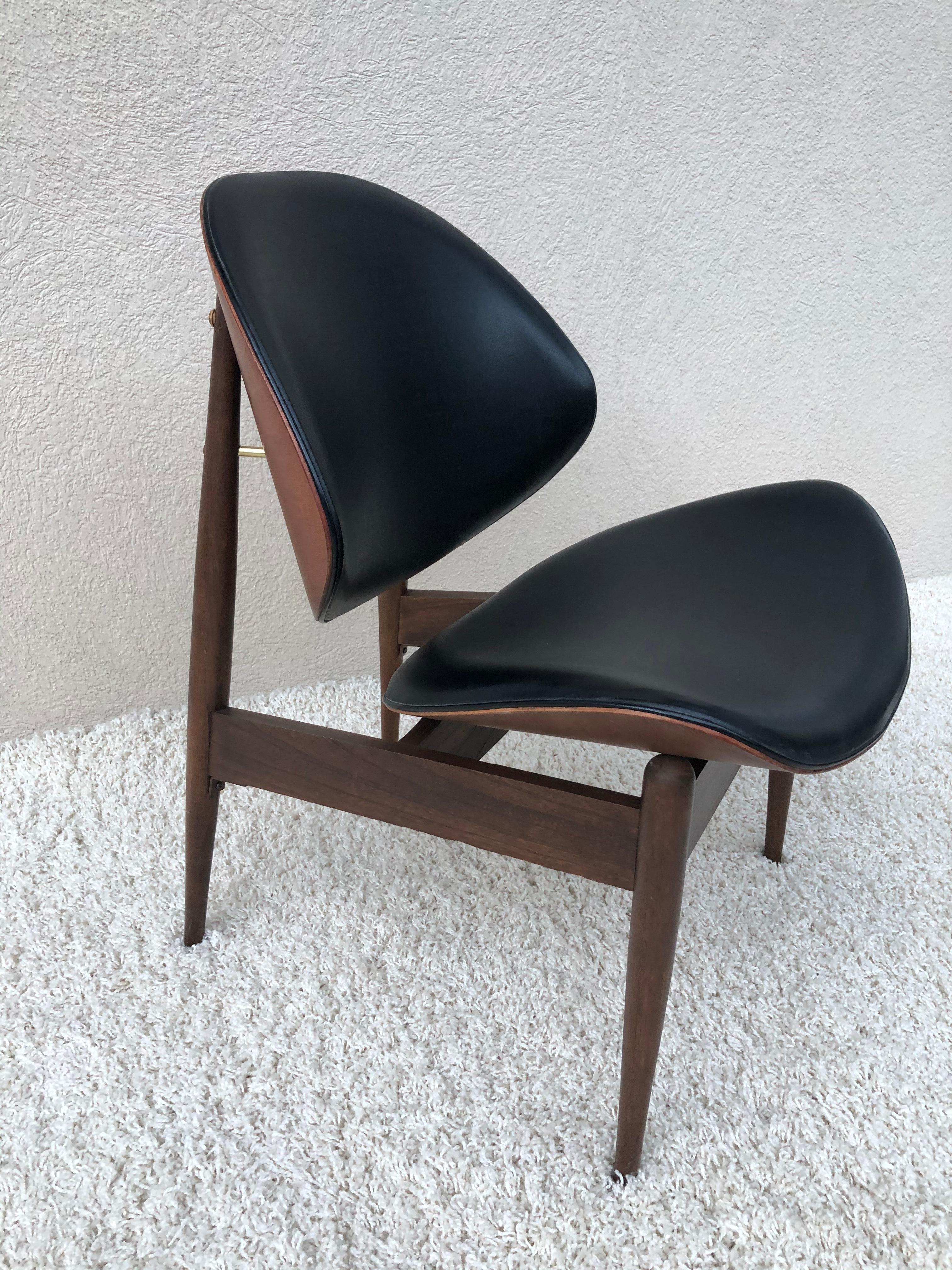 Mid-Century Modern Frank and Son Finn Juhl Style Midcentury Chair