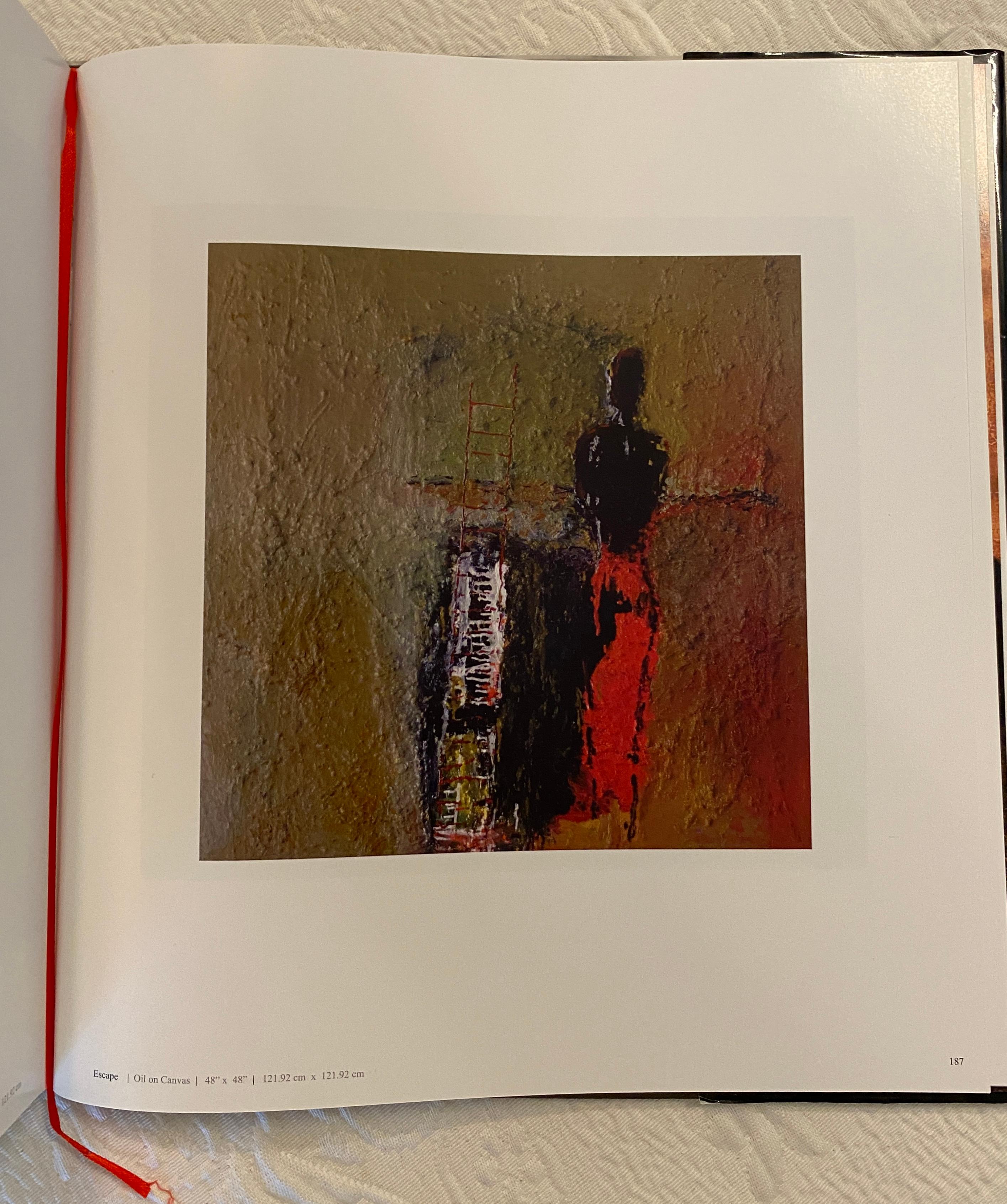 Frank Arnold Olio su tela Pittura figurativa astratta intitolata 
