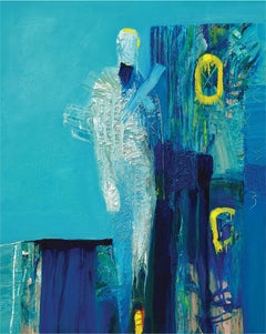 Print of “O Azul X” Edition of 250 by Frank Arnold