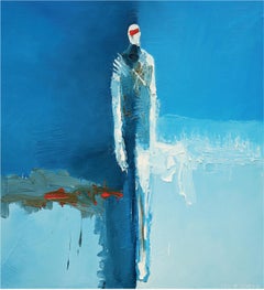 Signed Print of “Looking Man”