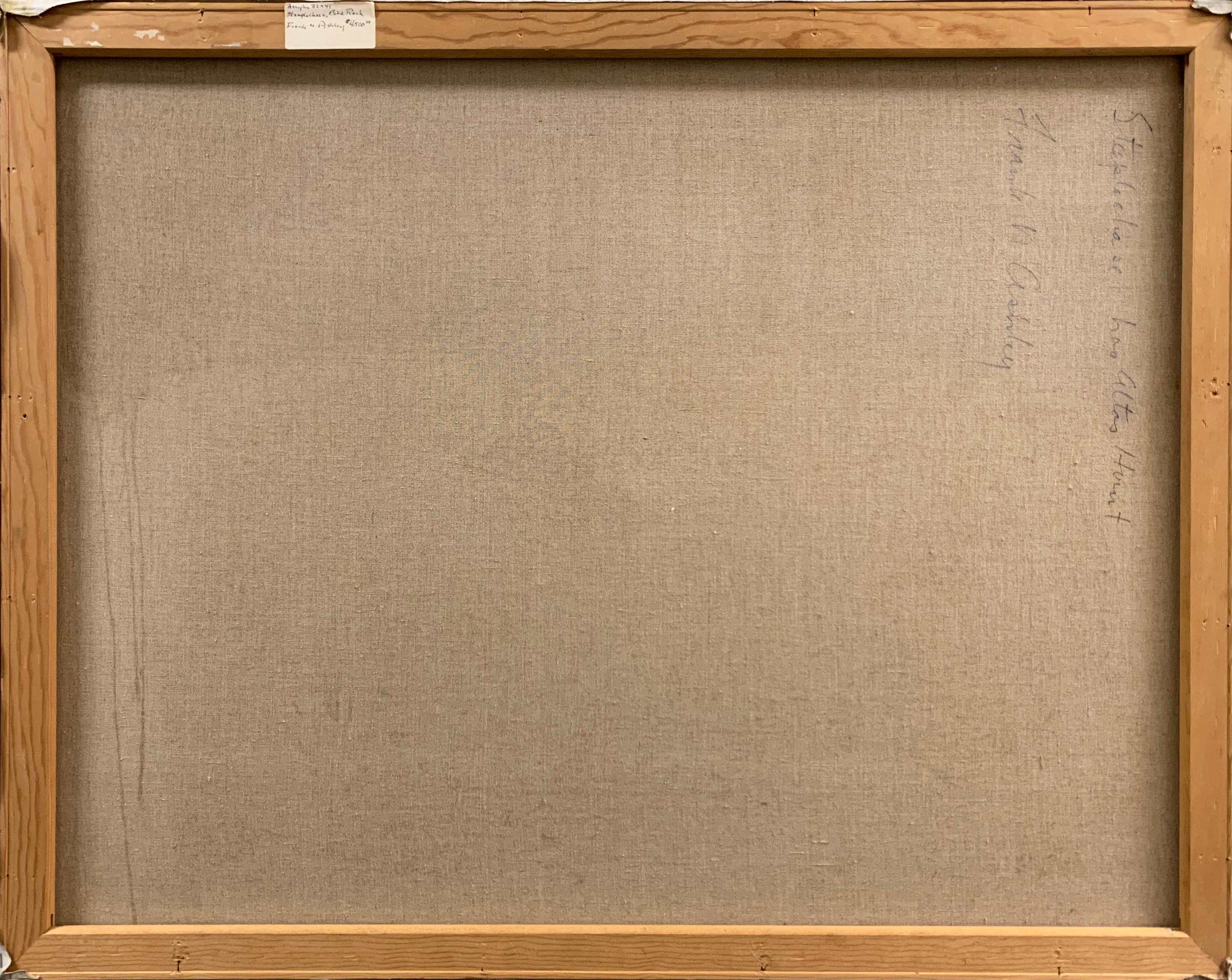 'Steeplechase, Los Altos Hunt', St. Martin's School, Carmel, PAFA, ASL, NAD, CAA For Sale 2