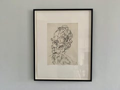 William Feaver: A limited edition print by Frank Auerbach
