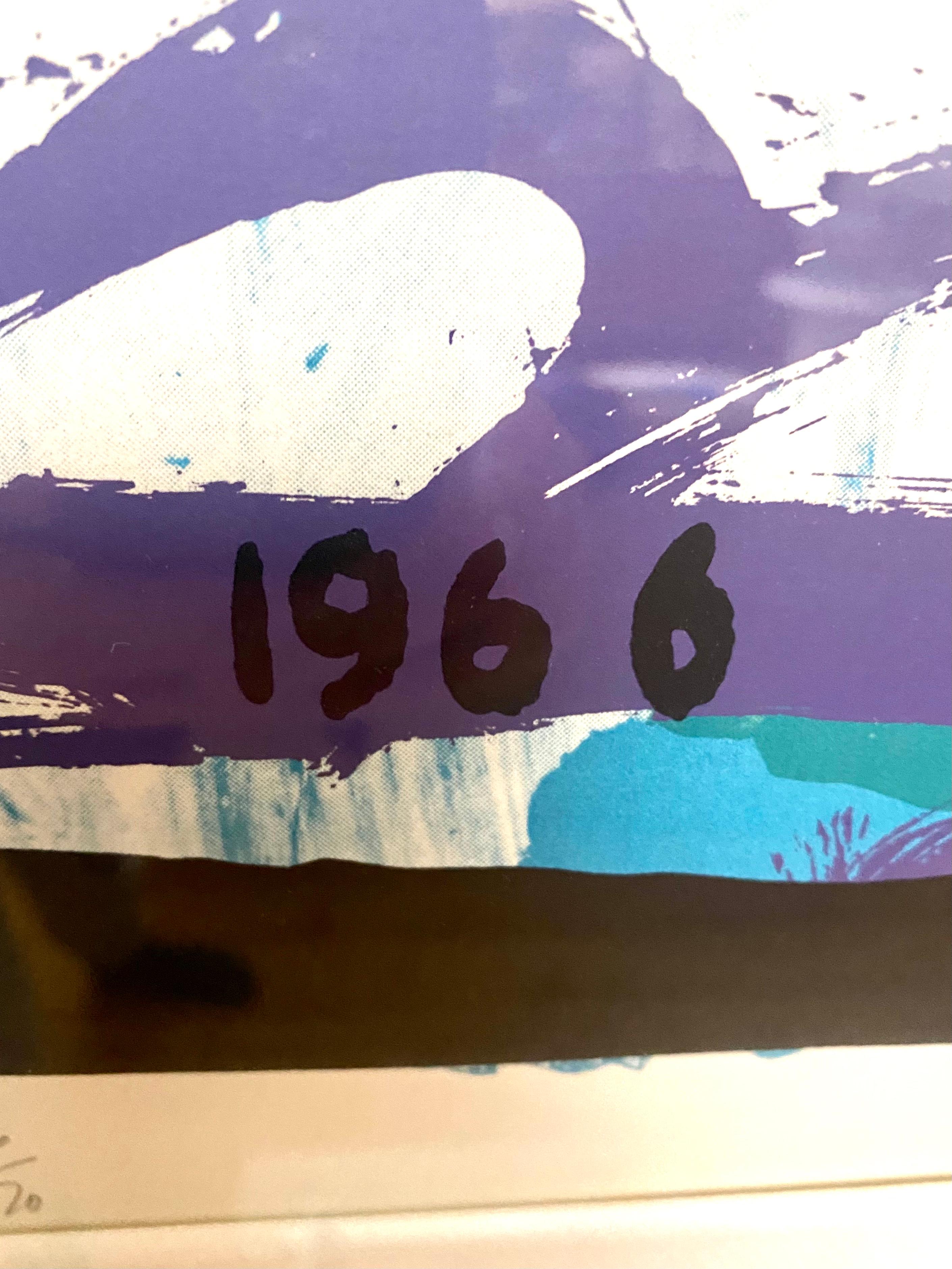 British Frank Auerbach Signed Original Reclining Figure 1 '1966' Screenprint