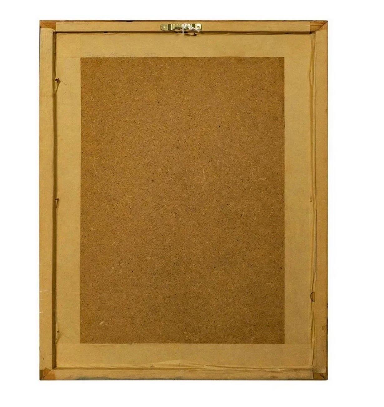 Puzzle a tecnica mista tedesco Pittura astratta contemporanea Frank Aumueller in vendita 12