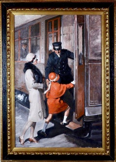 Catching the Train, 1928