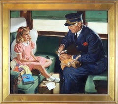 Little Girl and the Conductor