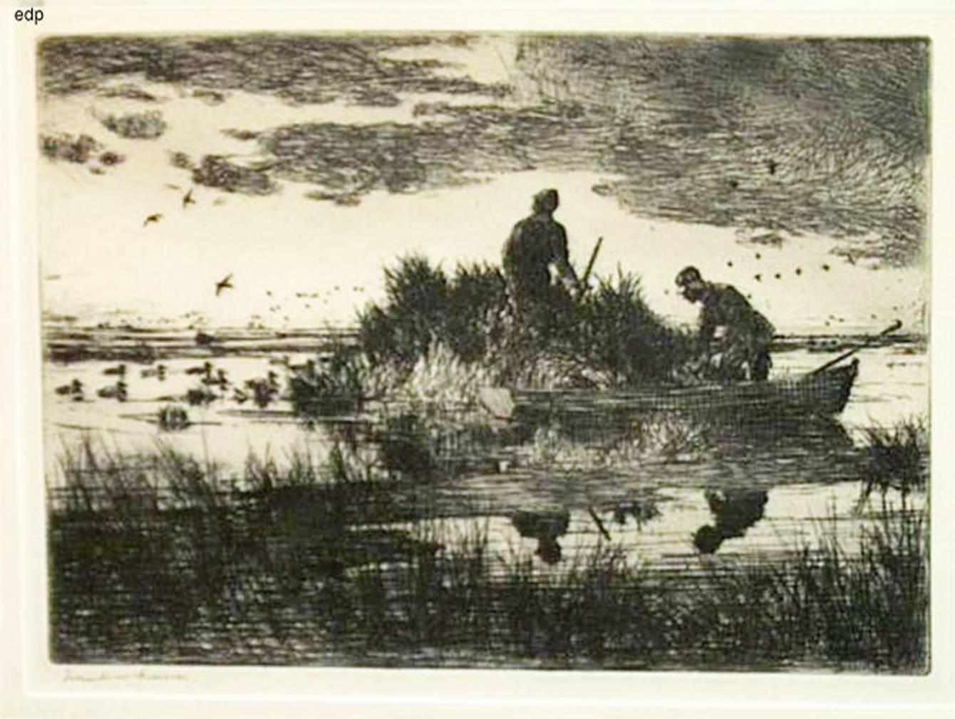 Frank Benson DUCK BLIND at 1stDibs benson duck, benson the duck